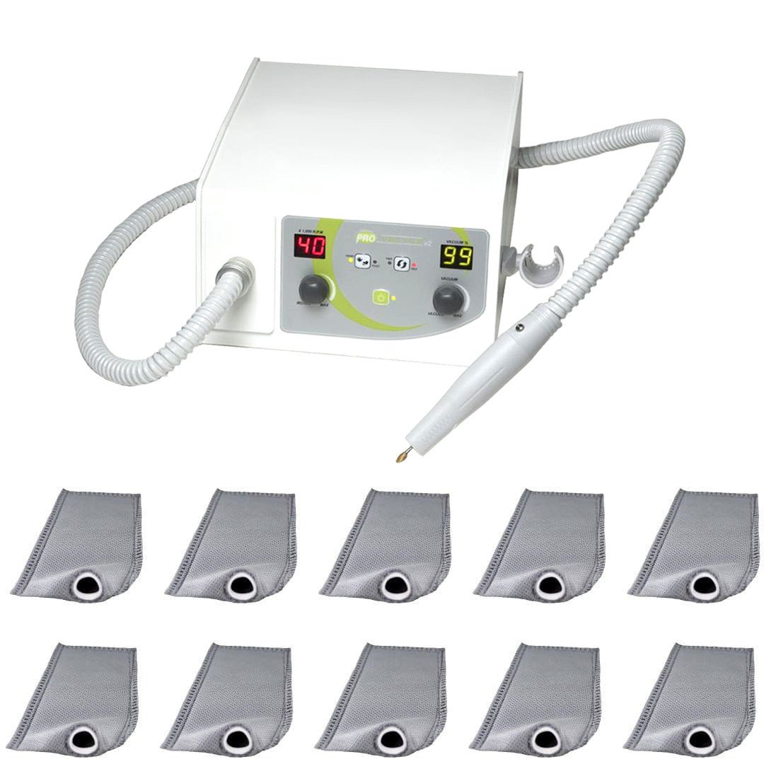 Pro Vac File® for Podiatry and H.E.P.A. Filters Bundle - Medicool