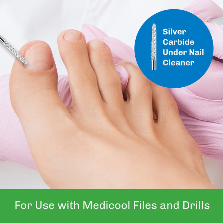 Silver Carbide Under Nail Cleaner for Podiatry - Medicool