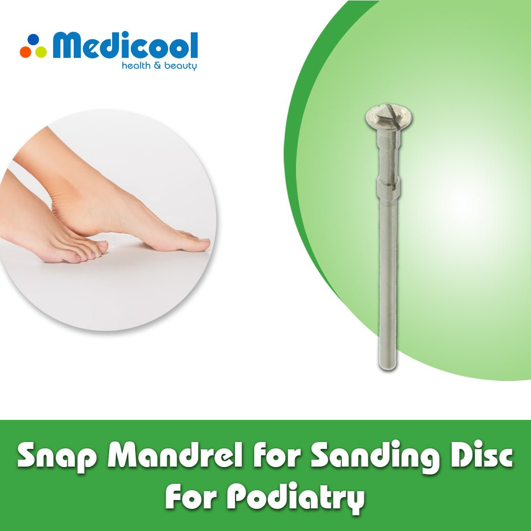 Snap Mandrel for Sanding Disc - PDE10 - SNAP - P - for Dental Lab - Medicool