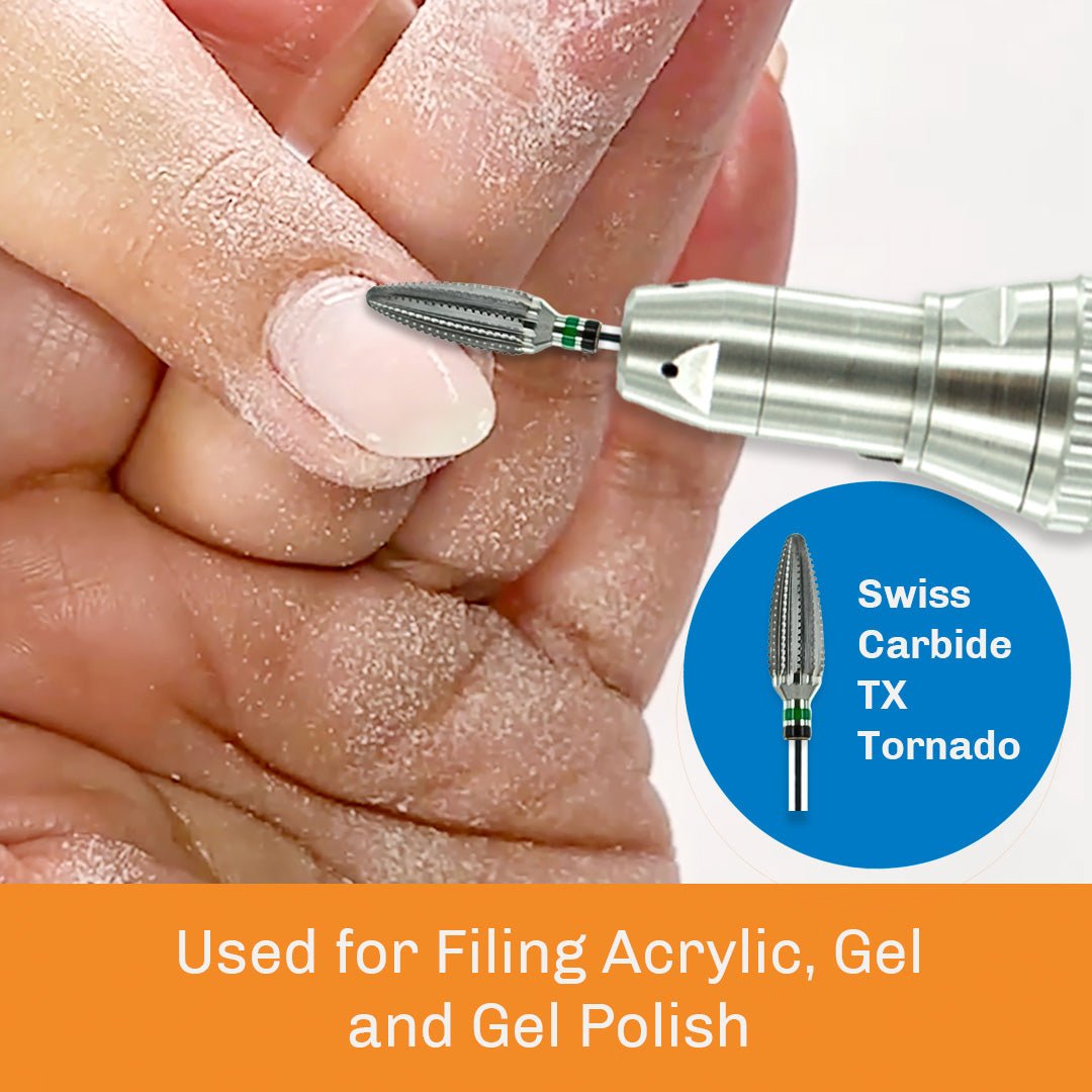 Swiss Carbide TX Tornado - CC50 - for Nails - Medicool