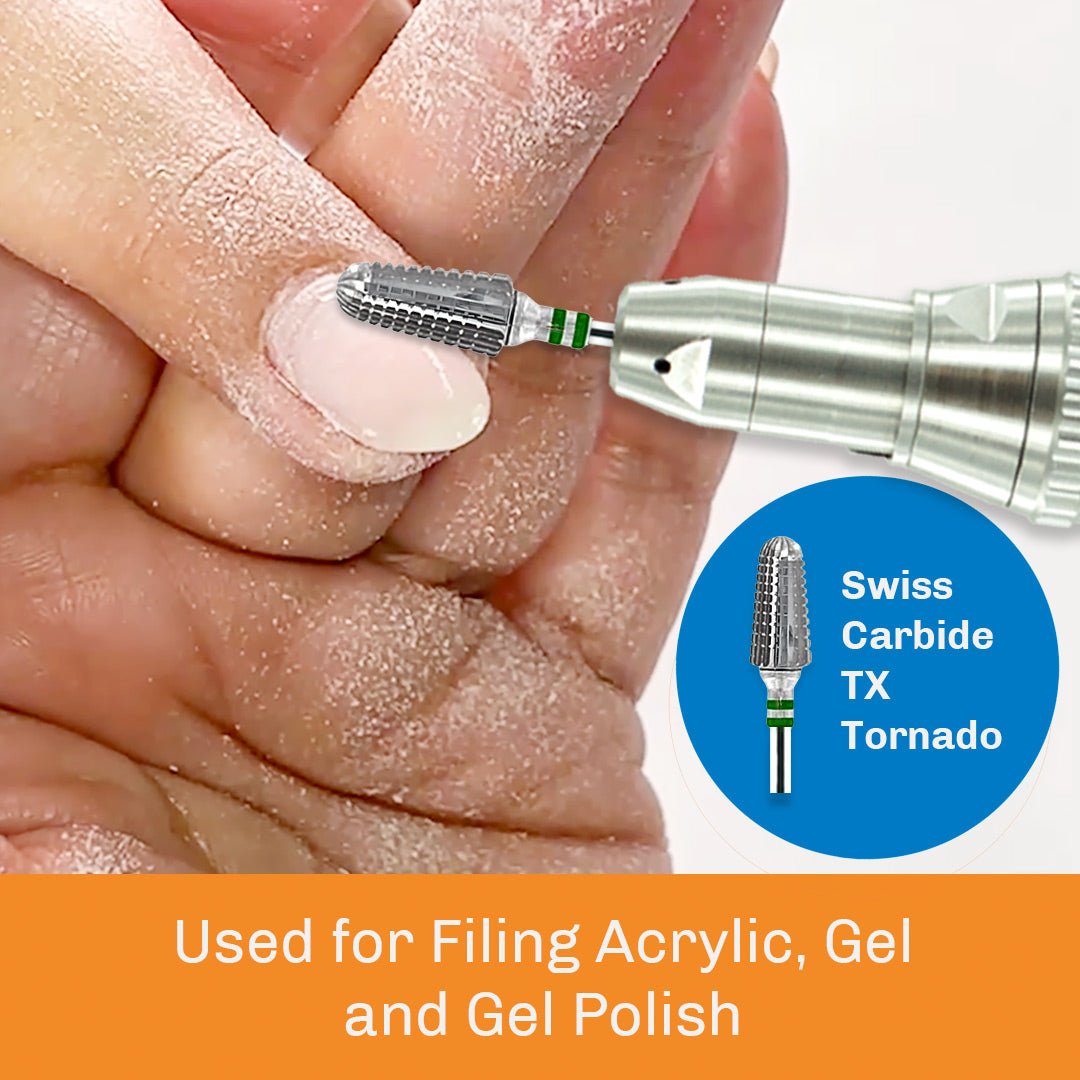 Swiss Carbide TX Tornado - CC51 - for Nails - Medicool