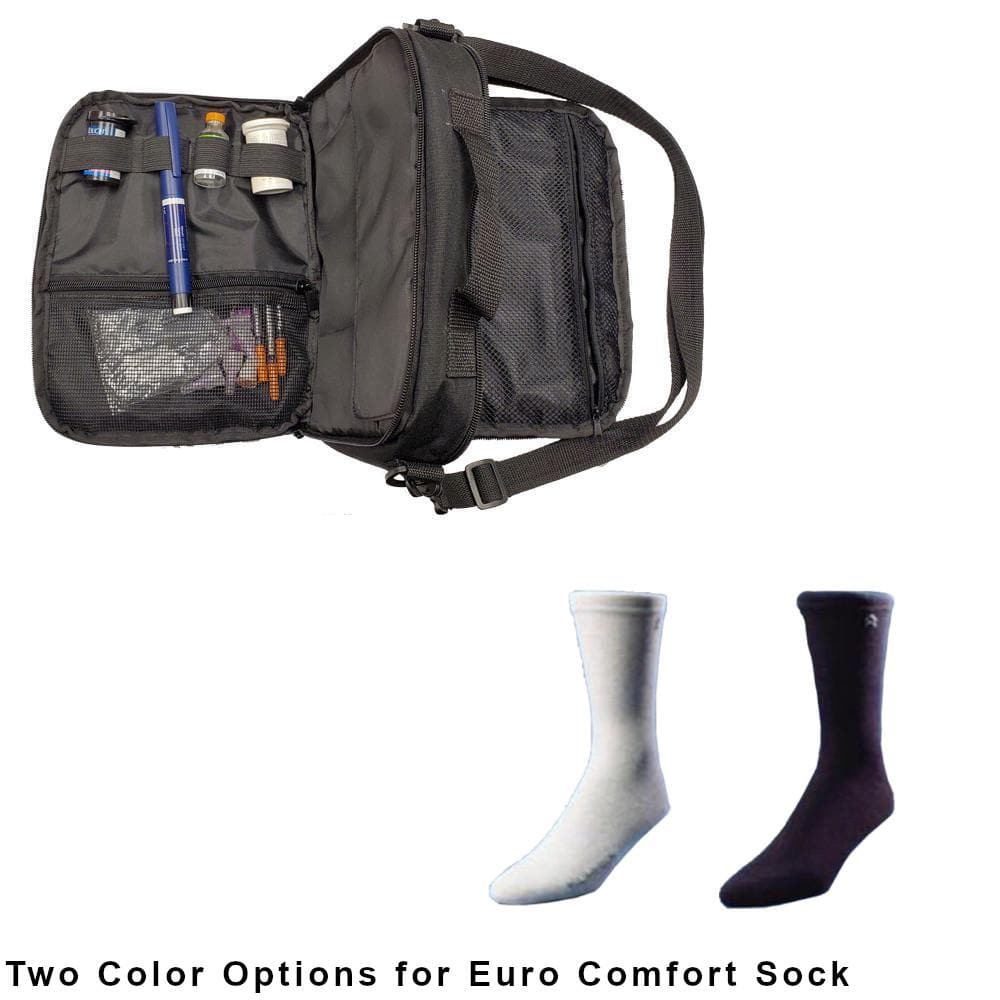 Dia-Pak® Elite Plus Insulin Carrying Case and Euro Comfort Sock