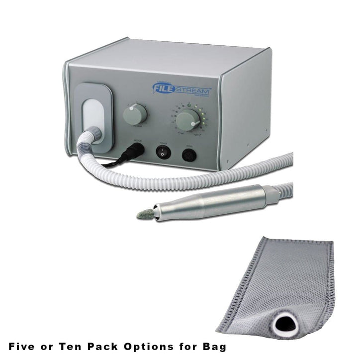 File Stream System for Podiatry and H.E.P.A. Filters Bundle