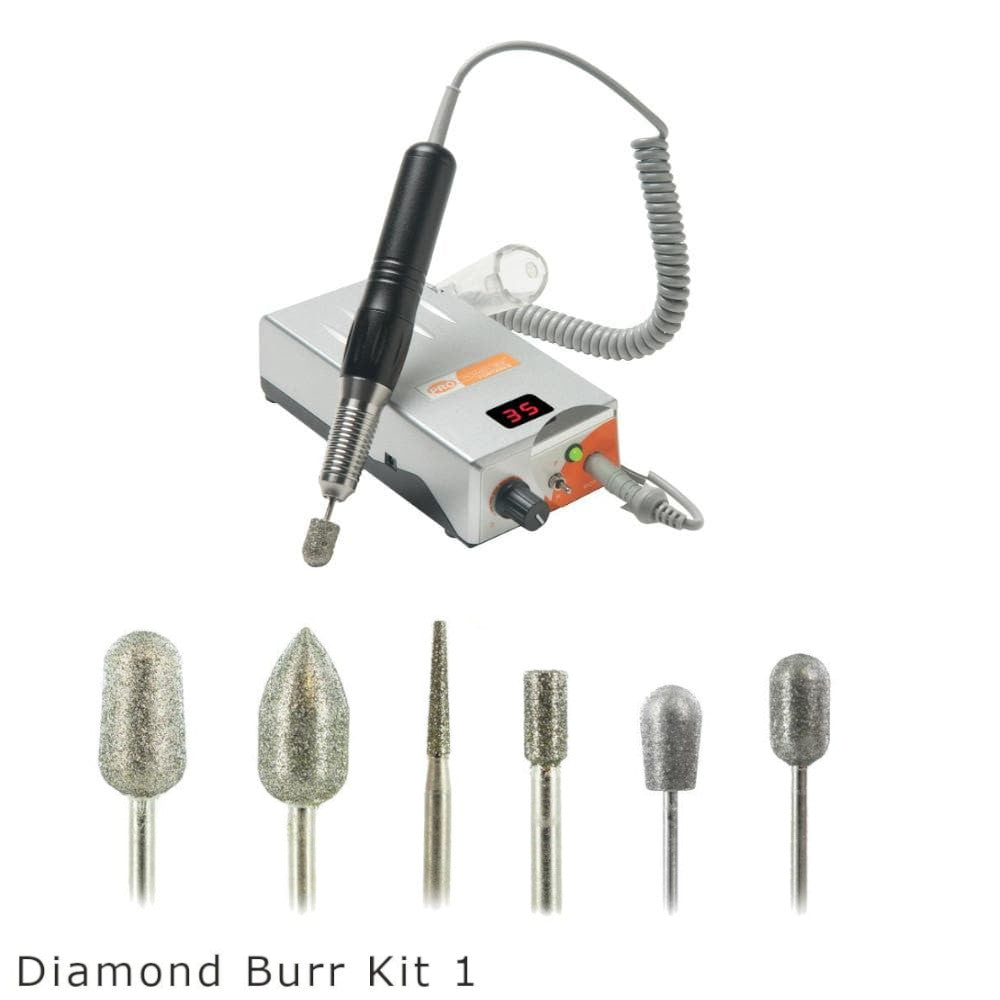 Pro Power® 35K Portable Debriding Drill + Burr Kit Bundles - Medicool