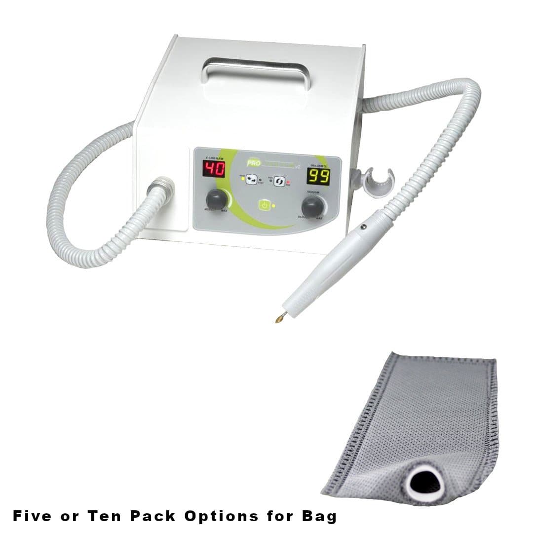 Pro Vac File® for Podiatry and H.E.P.A. Filters Bundle - Medicool