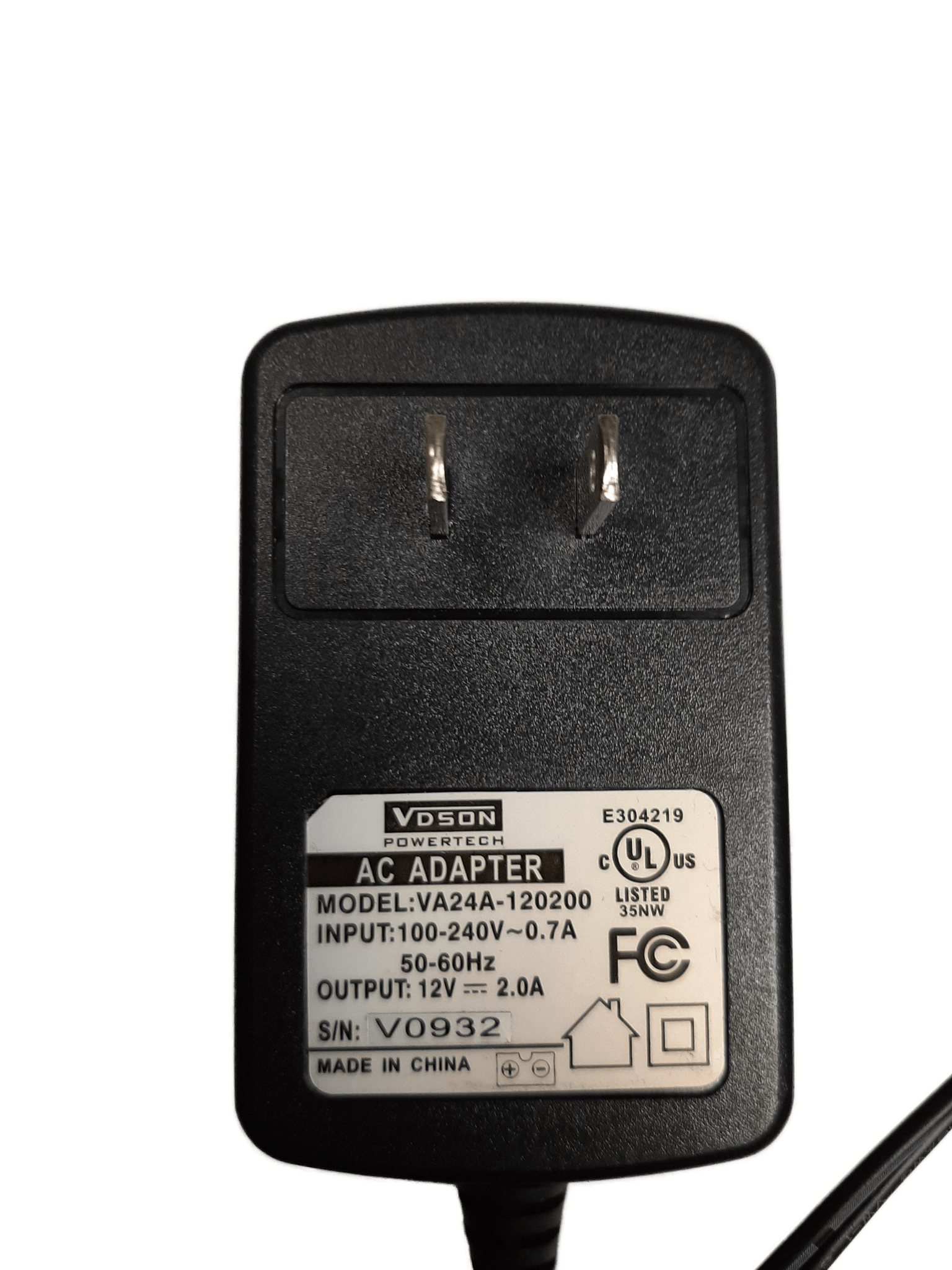 AC Adapter 12V - 50 Pack - Medicool