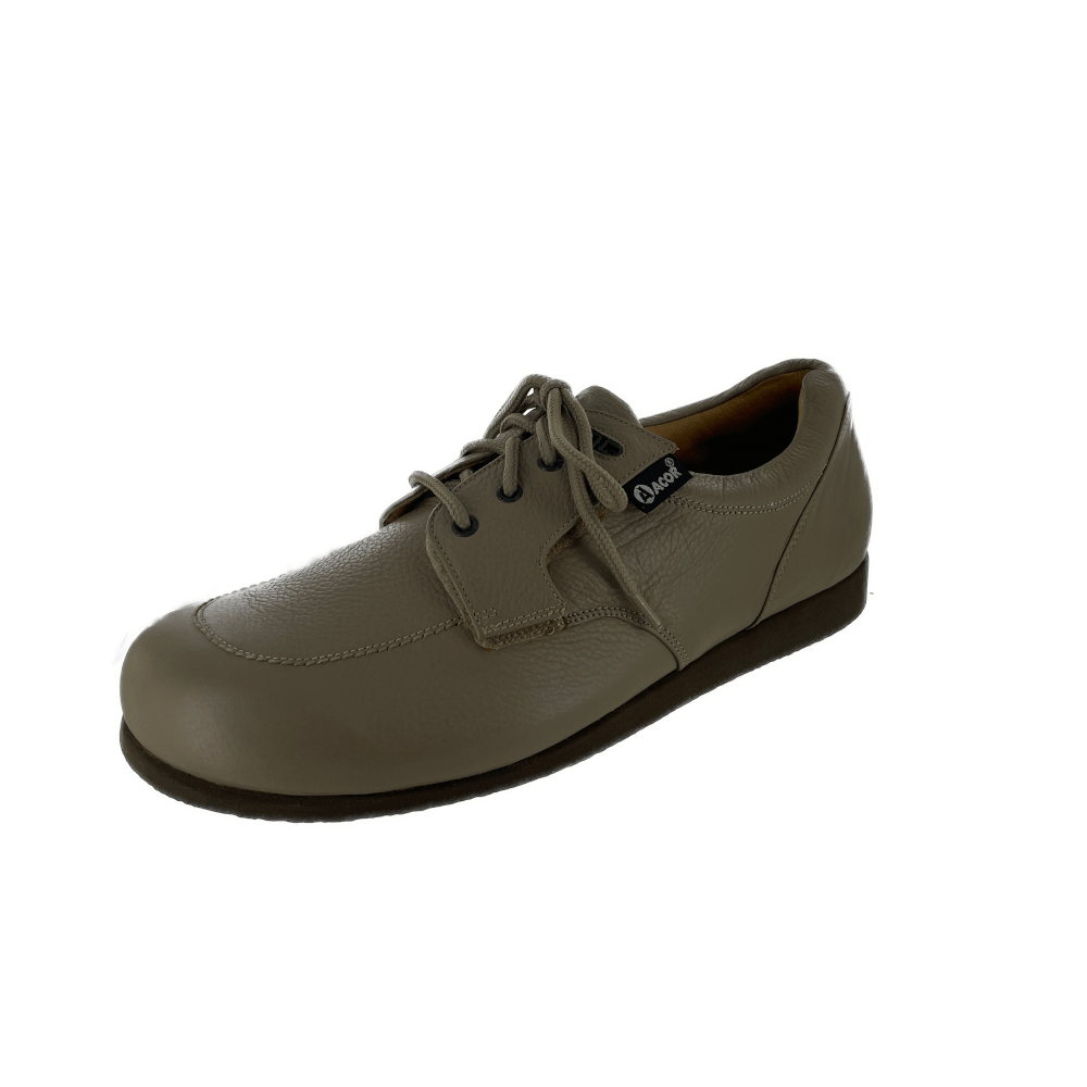 ACOR Urban Walkers 9702 Beige/Black Diabetic Shoe - Medicool