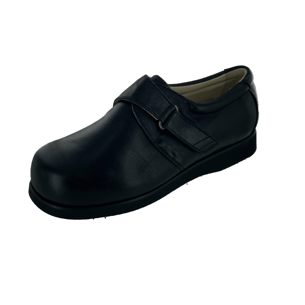 Apis Boxer Dogs Lady's Additional Depth Leather Comfort Shoes* - Medicool