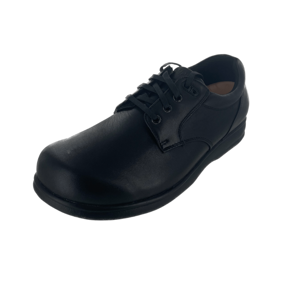 Broadway Diabetic Shoe 01111W/01111M/01111XW Black* - Medicool