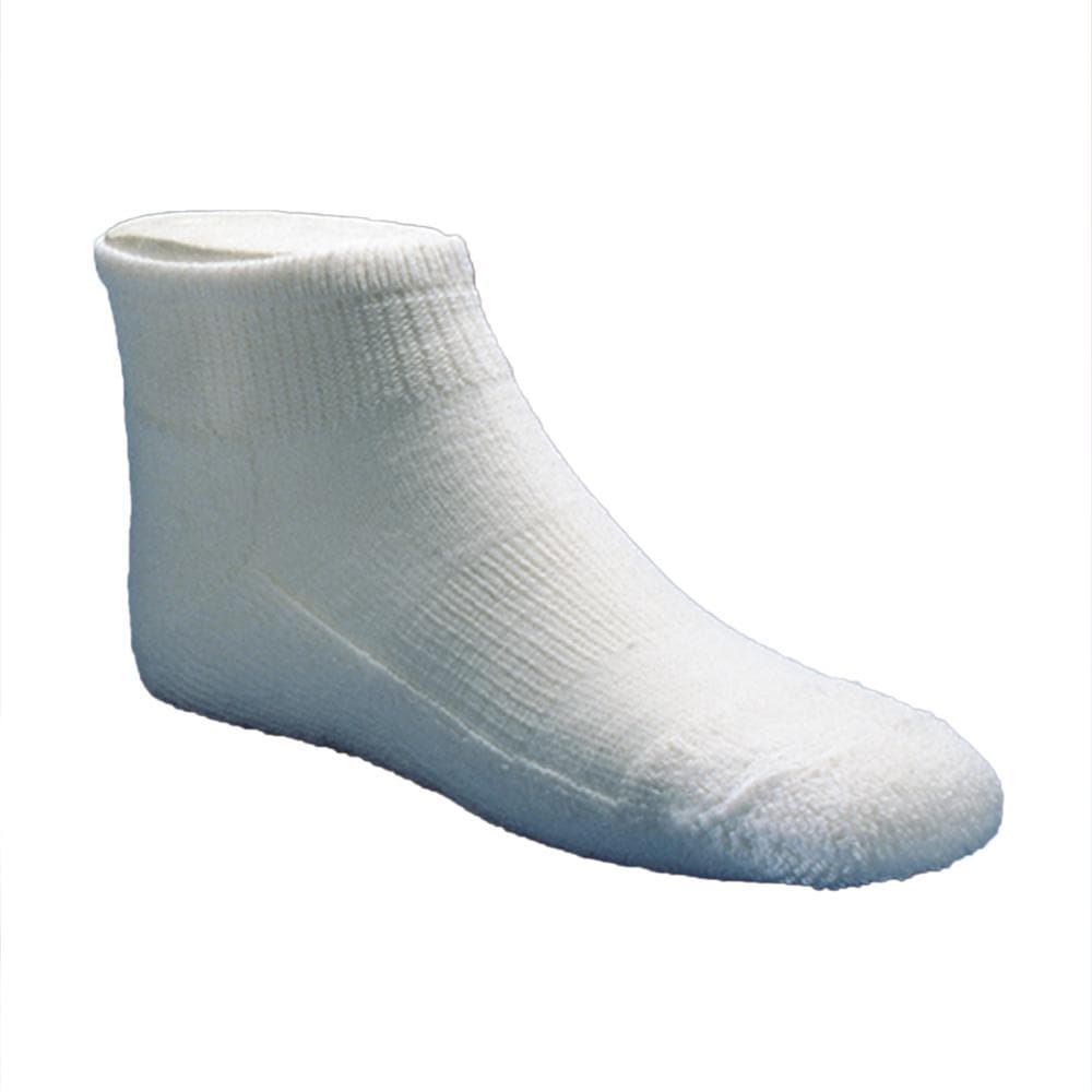Durasox Mini Crew Sock White 6 - Pack - Medicool
