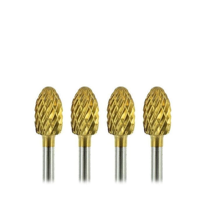 Gold Carbide Football Bit -CC5- for Nails