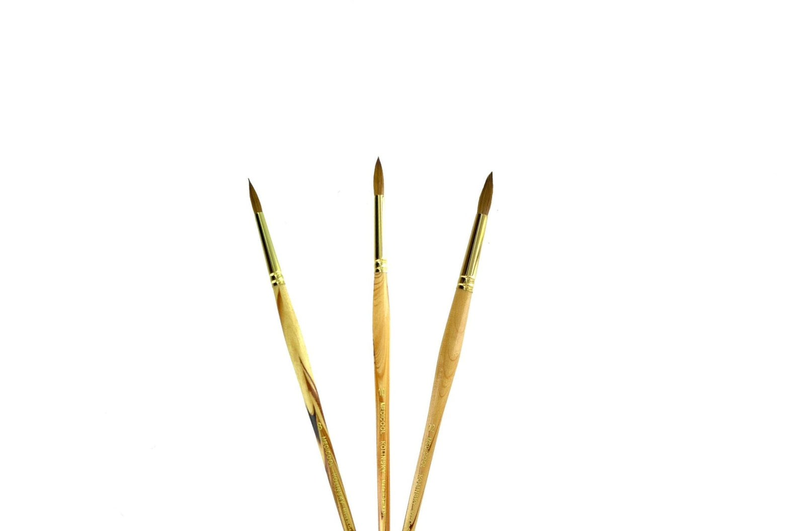 Kolinsky Round Sable Brushes - Medicool