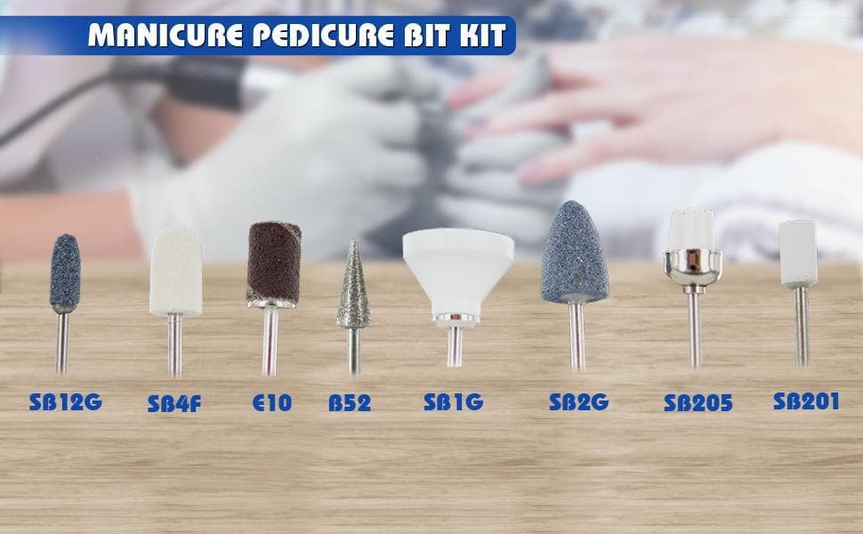 Manicure Pedicure Station® Replacement Bits | Pro Bits®