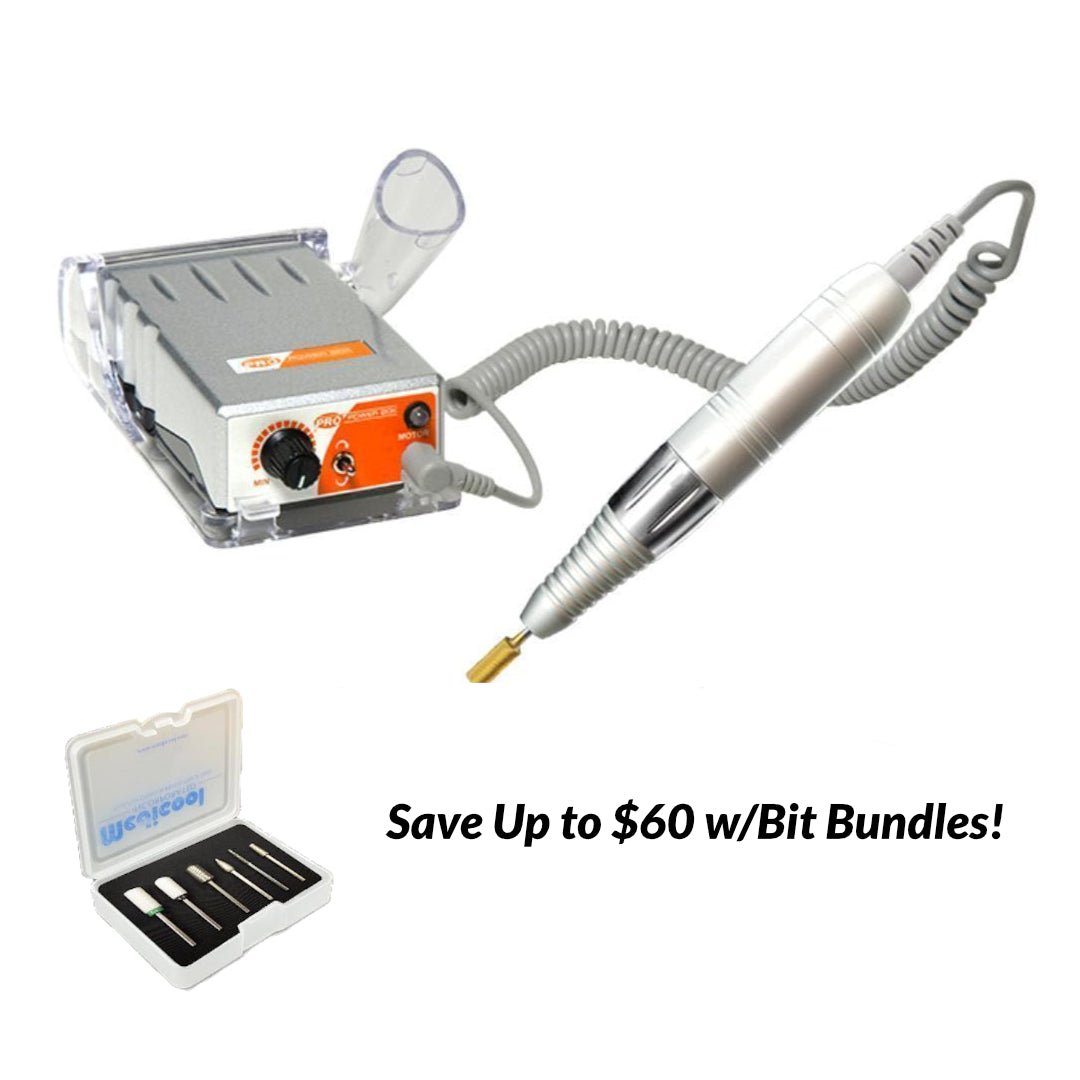 Medicool Pro Power 20k Electric File + Bit Bundles - Medicool