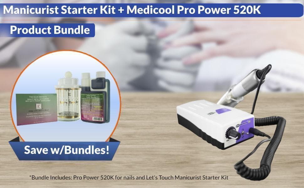 Medicool Pro Power 520K-Manicurist Starter Kit Bundle