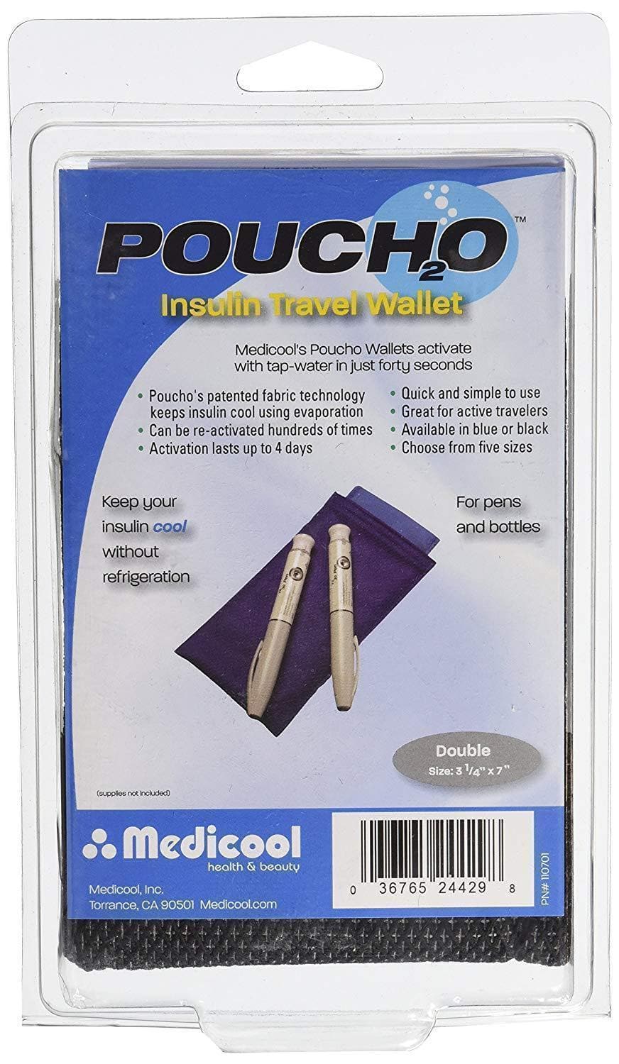 Poucho® Diabetic Wallet-Medicool