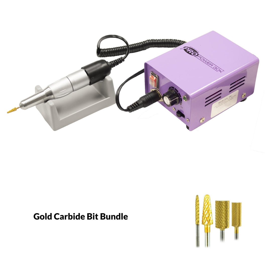 Pro Power 30K Electric File + Bit Bundles - Medicool