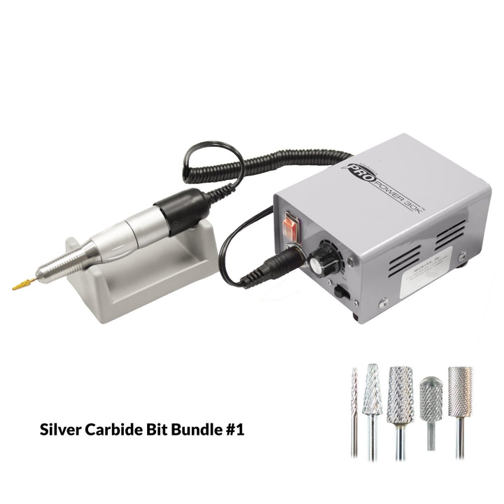 Pro Power 30K Electric File + Bit Bundles - Medicool