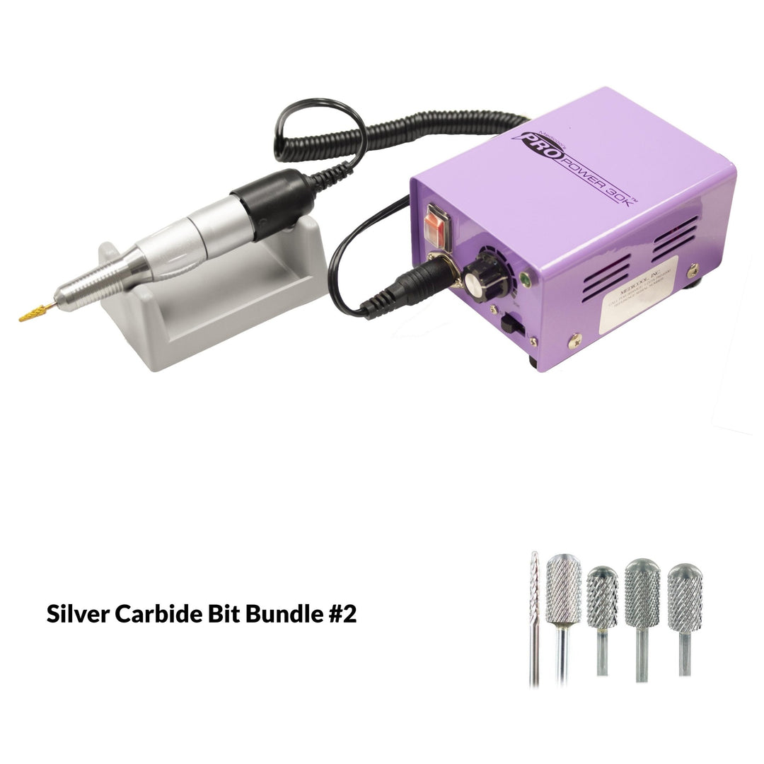 Pro Power 30K Electric File + Bit Bundles - Medicool