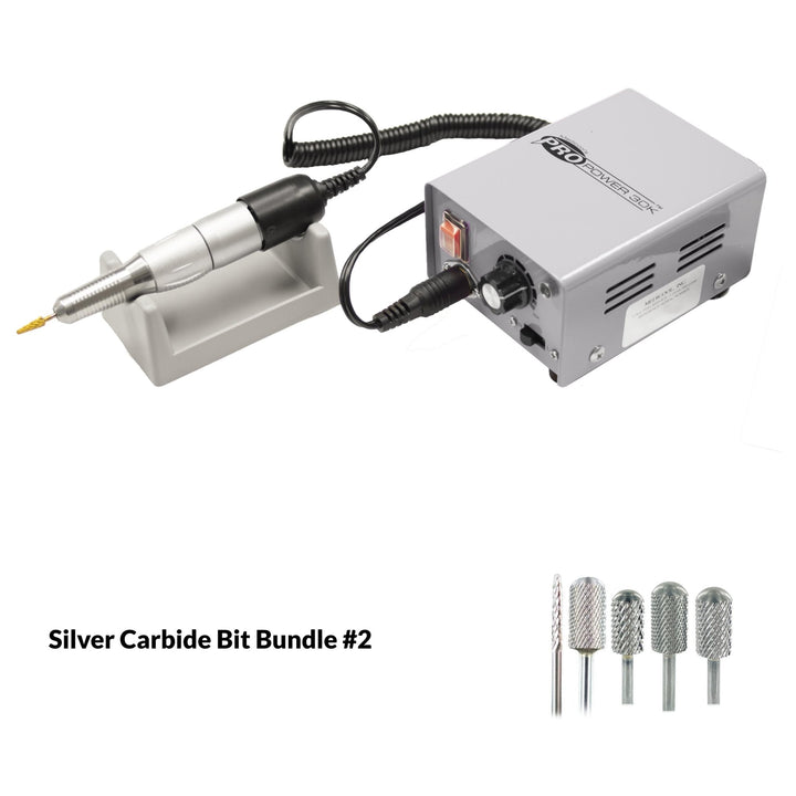 Pro Power 30K Electric File + Bit Bundles - Medicool