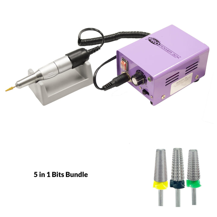 Pro Power 30K Electric File + Bit Bundles - Medicool