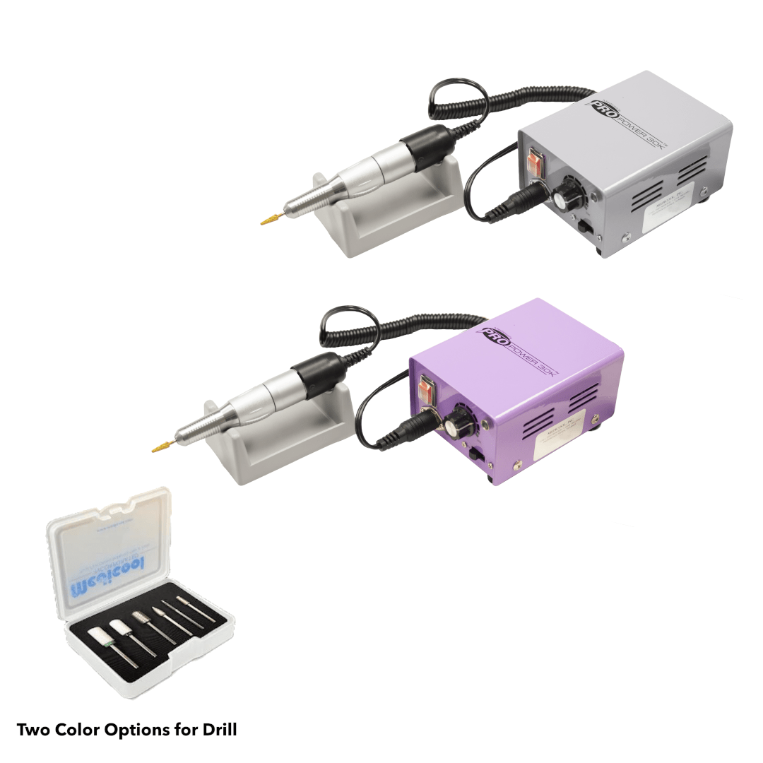 Pro Power 30K Electric File + Bit Kit 1 Bundle - Medicool