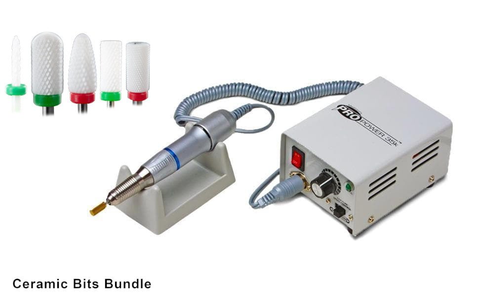 Pro Power 35k Electric File + Bit Bundles - Medicool