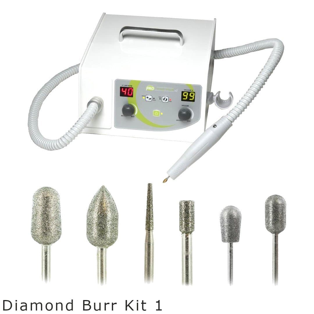 Pro Vac File® for Podiatry and Burr Kit Bundles - Medicool